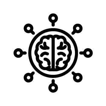 Icono de sentido del diseño y estética